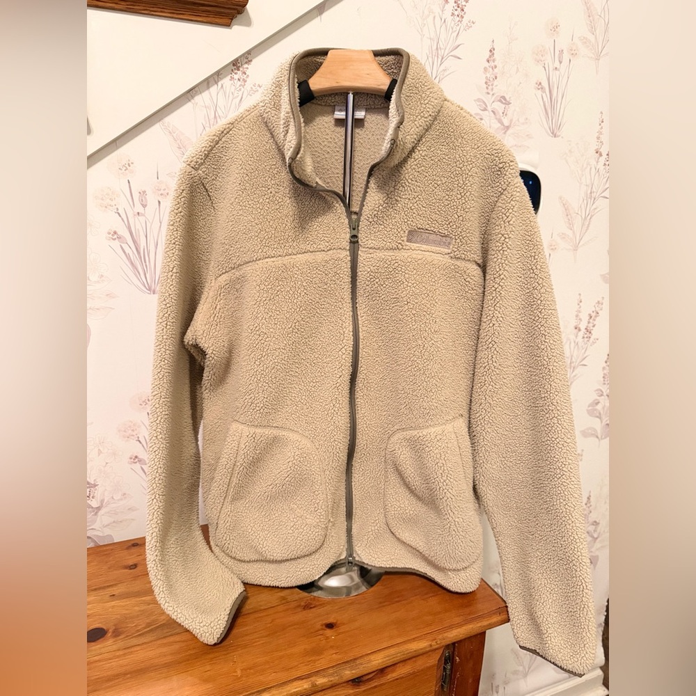Columbia Mens Rugged Ridge II Sherpa Full-Zip Fleece Jacket Size M